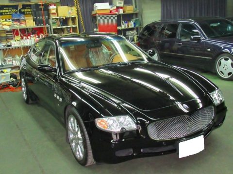 ＭＡＳＥＲＡＴＩ　 マセラティ エグゼクティブＧＴ　 オートマチック　磨き＆ガラスコーティング＆オプション施工終了