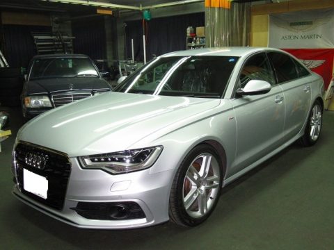 Audi　アウディ　Ａ6　 2.8 FSI クワトロ Sラインパッケージ 4WD　磨き＆ガラスコーティング＆オプション施工終了