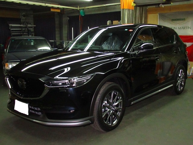 ｍａｚｄａ マツダ ｃｘ 5 Xd Exclusive Mode 磨き ガラスコーティング オプション施行終了 車磨き研究所 京都店 の施工車ギャラリー