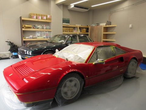 Ｆｅｒｒａｒｉ　　フェラーリ　328GTB（E-ZFFWA）磨き＆コーティング施工終了