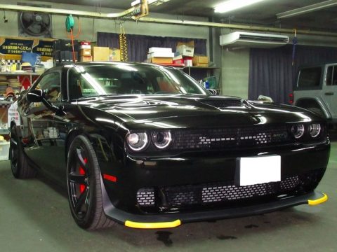 CHRYSLER 　クライスラー　ダッジ・チャレンジャー　ヘルキャット　磨き＆Ｇ’ＺＯＸハイドロフィニッシュ施工終了