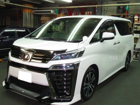 TOYOTA　トヨタ 　ヴェルファイア 2.5ＺＧ”エディション　メンテナンス＆オプション施工終了