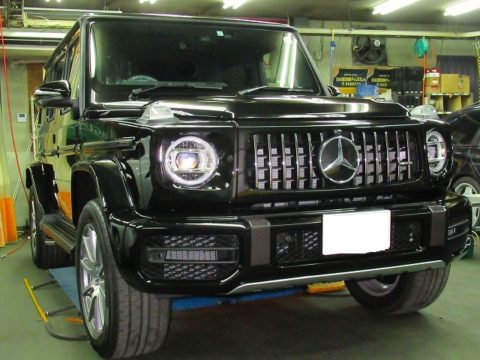 Ｍｅｒｃｅｄｅｓ－Ｂｅｎｚ メルセンツ AMG G63　磨き＆ガラスコーティング＆オプション施工終了