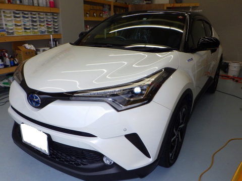 TOYOTA　トヨタ　C-HR　G　LEDエディション　工事保険賠償＝磨き＆ガラスコーティング＆オプション施工終了