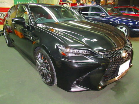 ＬＥＸＵＳ レクサス GS350 Fスポーツ　磨き＆ガラスコーティング施工終了