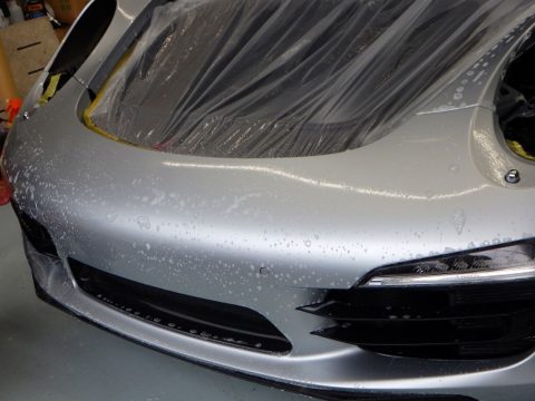 ＰＯＲＳＣＨＥ　ポルシェ　991タルガ4　ＧＴＳ　ＰＤＫ　フレックス・シールド　ペイントプロテクションフィルム貼り込み終了