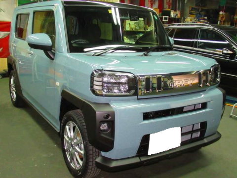 ＤＡＩＨＡＴＳＵ　ダイハツ　タフト　Gターボ4WD　磨き＆ガラスコーティング＆オプション施工終了