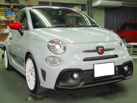 ABARTH　アバルト　 595 　COMPETIZIONE（31214T）磨き＆ガラスコーティング＆オプション施工終了