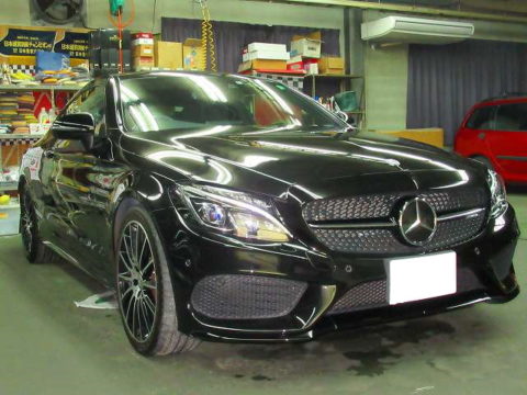 Ｍｅｒｃｅｄｅｓ－Ｂｅｎ 　メルセデスベンツ　AMG　C43　4MATIC　ＣOPē（4BA－205364C）磨き＆ガラスコーティング＆オプション施工終了