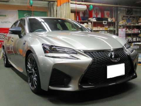 TOYOTA　　ＬＥＸＵＳ　 レクサス　GS-F（URL10）  保険板金塗装修理＆磨き＆ガラスコーティング＆オプション施工終了