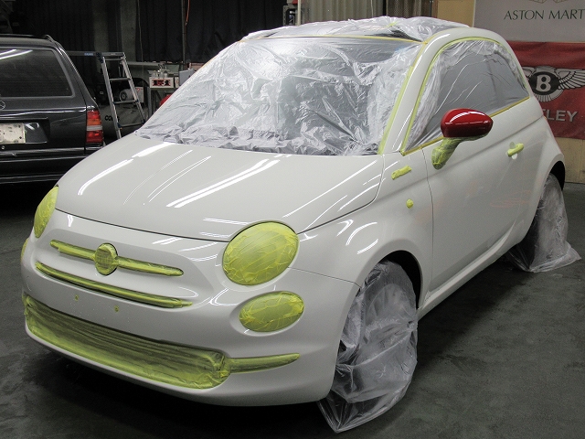 FIAT　500　ツインエアー　ドルチェビータ（3BA-31209）