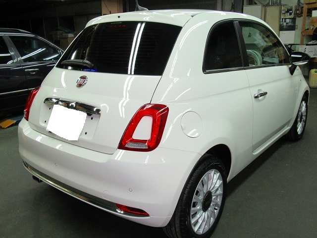 FIAT　500　ツインエアー　ドルチェビータ（3BA-31209）