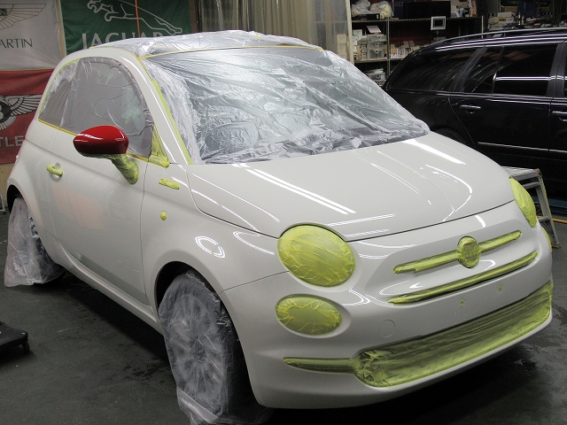 FIAT　500　ツインエアー　ドルチェビータ（3BA-31209）