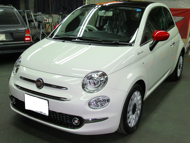 FIAT　500　ツインエアー　ドルチェビータ（3BA-31209）