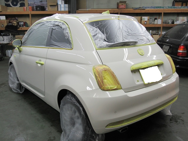 FIAT　500　ツインエアー　ドルチェビータ（3BA-31209）