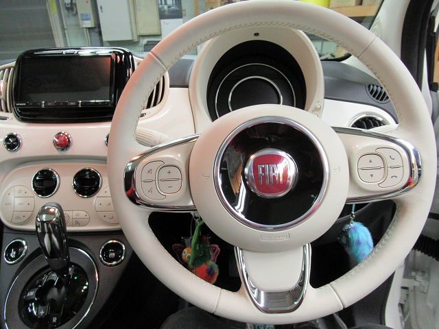 FIAT　500　ツインエアー　ドルチェビータ（3BA-31209）