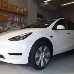 Ｔｅｓｌａ　テスラ　モデルY　RDW（ＺＡＡーＹＬ1ＹＴ）磨き＆コーティング＆オプション施工終了