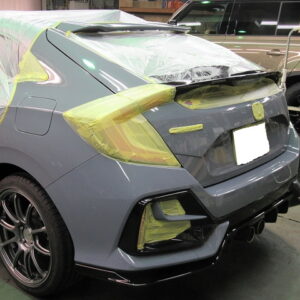 ＨONDA　ホンダ　シビック　シビックハッチバック（6BK・FK7）事故保険修理＝磨き＆ガラスコーティング＆オプション施工終了
