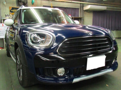 BMW　MINI　ビーエムダブリューミニ　クロスオーバー　クーパーD（LDA-YT20）磨き＆ガラスコーティング＆オプション施工終了