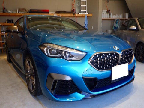 ＢＭＷ　ビーエムダブリュ　Ｍ２３５i XーＤｒｉｖｅ（22GE20）磨き＆コーティング＆オプション施工終了