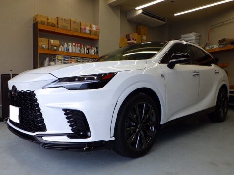 ＬＥＸＵＳ　レクサス　ＲＸ350　Ｆスポーツ（5BA-TALA15-AWZGT）磨き＆コーティング＆オプション施工終了