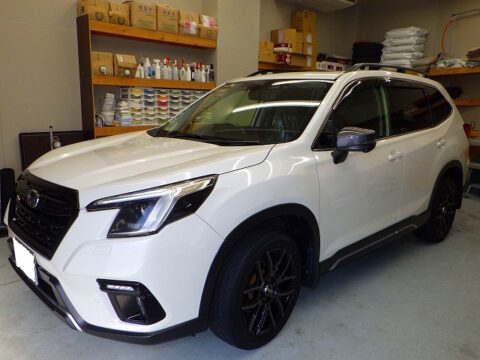 SUBARU　スバル　フォレスター　１．８スポーツ4WD（4BA-SK5）コーティングメンテナンス終了