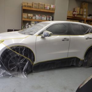 TOYOTA LEXUS レクサス LBXリラックス(6AA-MAYH10-AWXMB)事故板金塗装後=コーティング補修