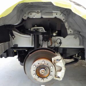 TOYOTA　トヨタ　ハイエースバン2.0DX（3BF-TRH200V）簡易防錆コート施工終了