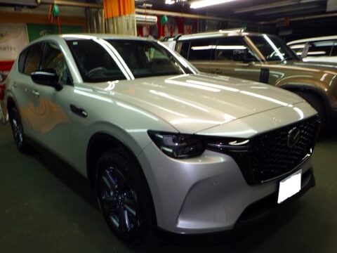 MAZDA マツダ CX-60 3.3 XD ドライブ エディション ディーゼルターボ(KH3P)磨き&コーティング&オプション施工終了