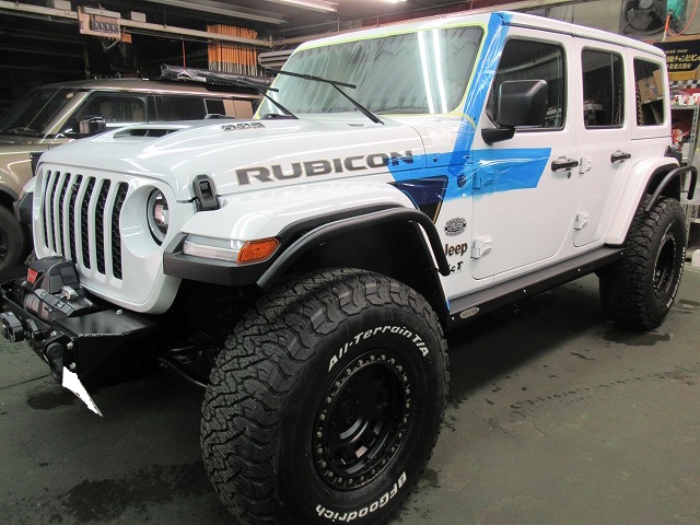 Jeep ジープ ラングラー UNLIMITED RUBICON392 事故補修