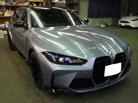BMW　ビーエムダブリュー　M3ツーリング　コンペティション M xドライブ 4WD（3BA-12GB30）磨き＆コーティング＆オプション施工終了