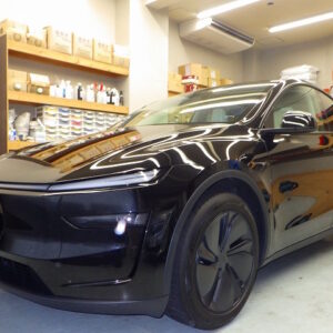 Tesla テスラ モデルY RDW(ZAA-YL1YT)メンテナンス磨き&オプション施工終了