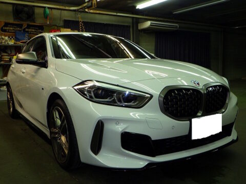 BMW　ビーエムダブリュー　M135　Xドライブ4WD（3BA-22GE20）磨き＆コーティング＆オプション施工終了