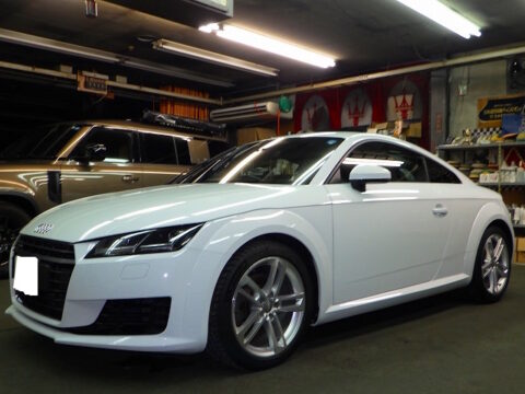 Audi　アウディ　TT　クーペ 2.0 TFSI クワトロ 4WD（ABA-FVCHHF）磨き＆ガラスコーティング＆オプション施工終了