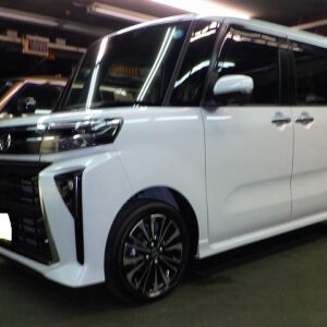 DAIHATSU ダイハツ タントカスタムRS4WD(5BA-LA660S)磨き&コーティング施工終了